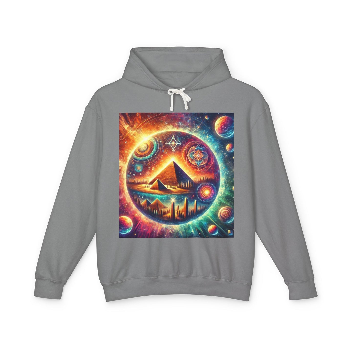 Rae-Dazzle Unisex Lightweight Hooded Sweatshirt