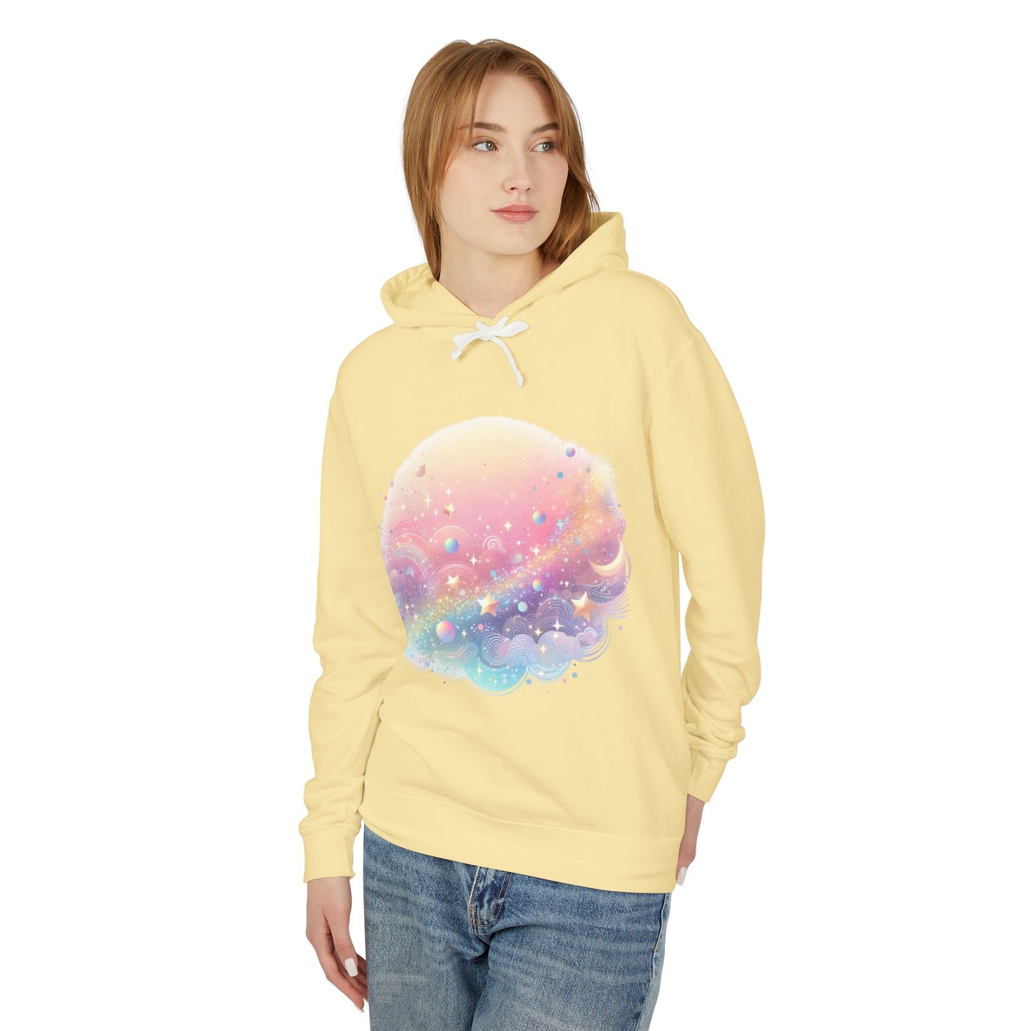 Rae-Dazzle Unisex Lightweight Hooded Sweatshirt