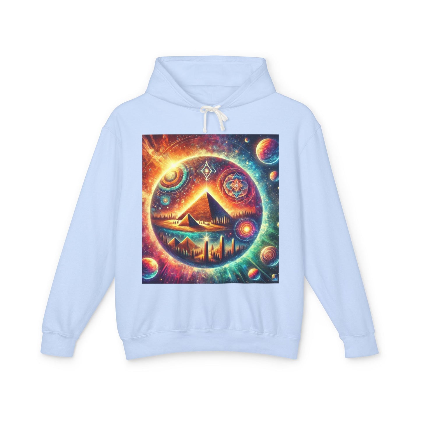 Rae-Dazzle Unisex Lightweight Hooded Sweatshirt