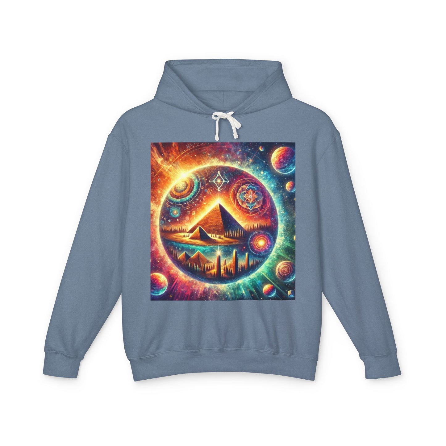 Rae-Dazzle Unisex Lightweight Hooded Sweatshirt