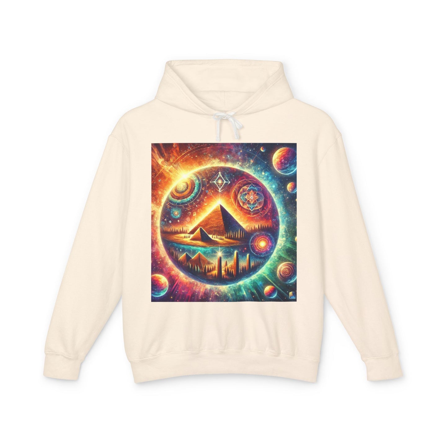 Rae-Dazzle Unisex Lightweight Hooded Sweatshirt