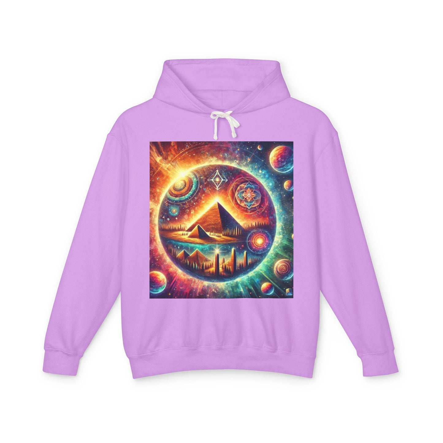 Rae-Dazzle Unisex Lightweight Hooded Sweatshirt