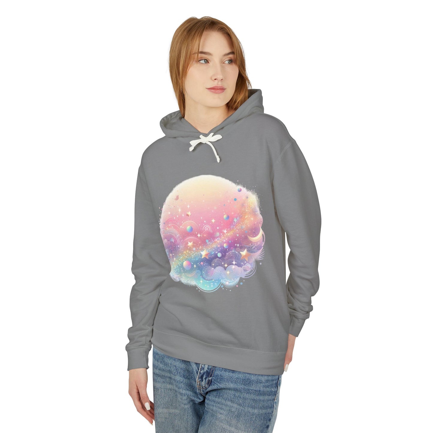 Rae-Dazzle Unisex Lightweight Hooded Sweatshirt