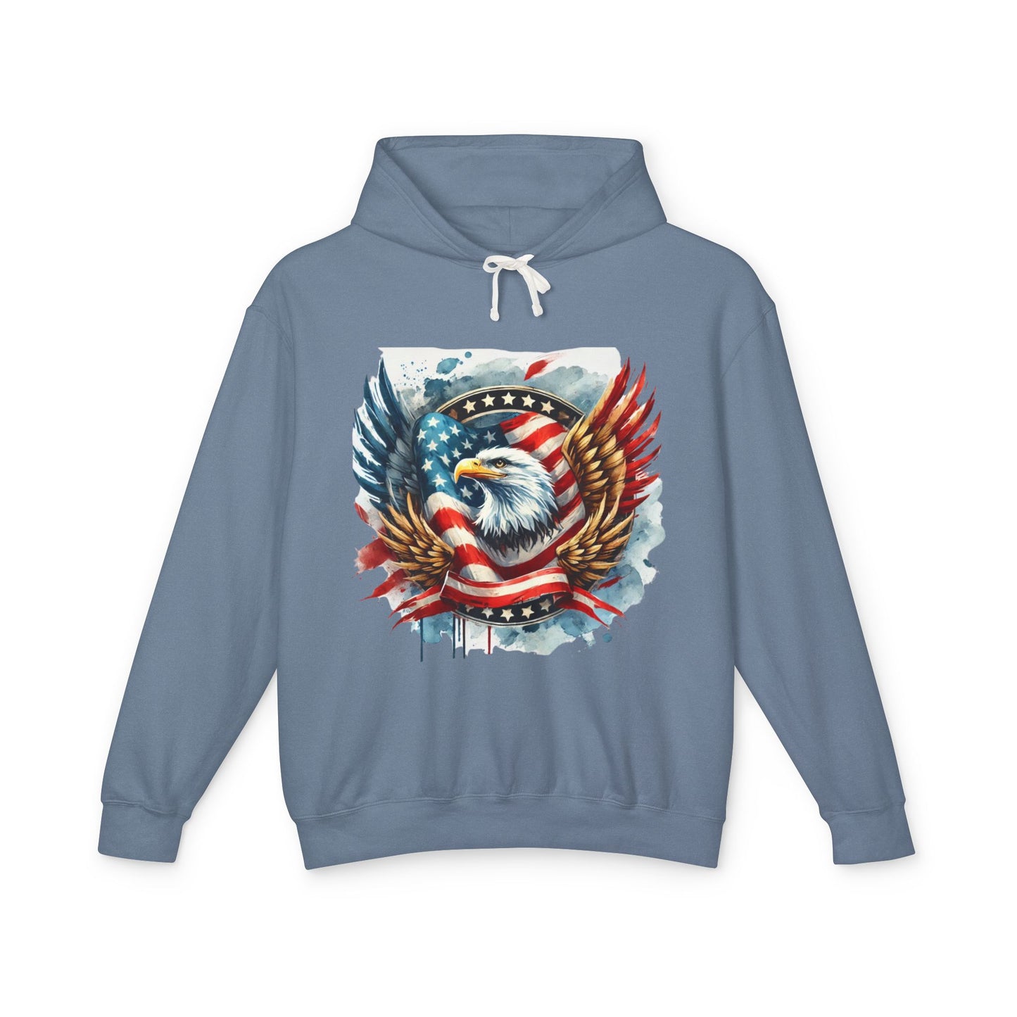 Rae-Dazzle Unisex Lightweight Hooded Sweatshirt