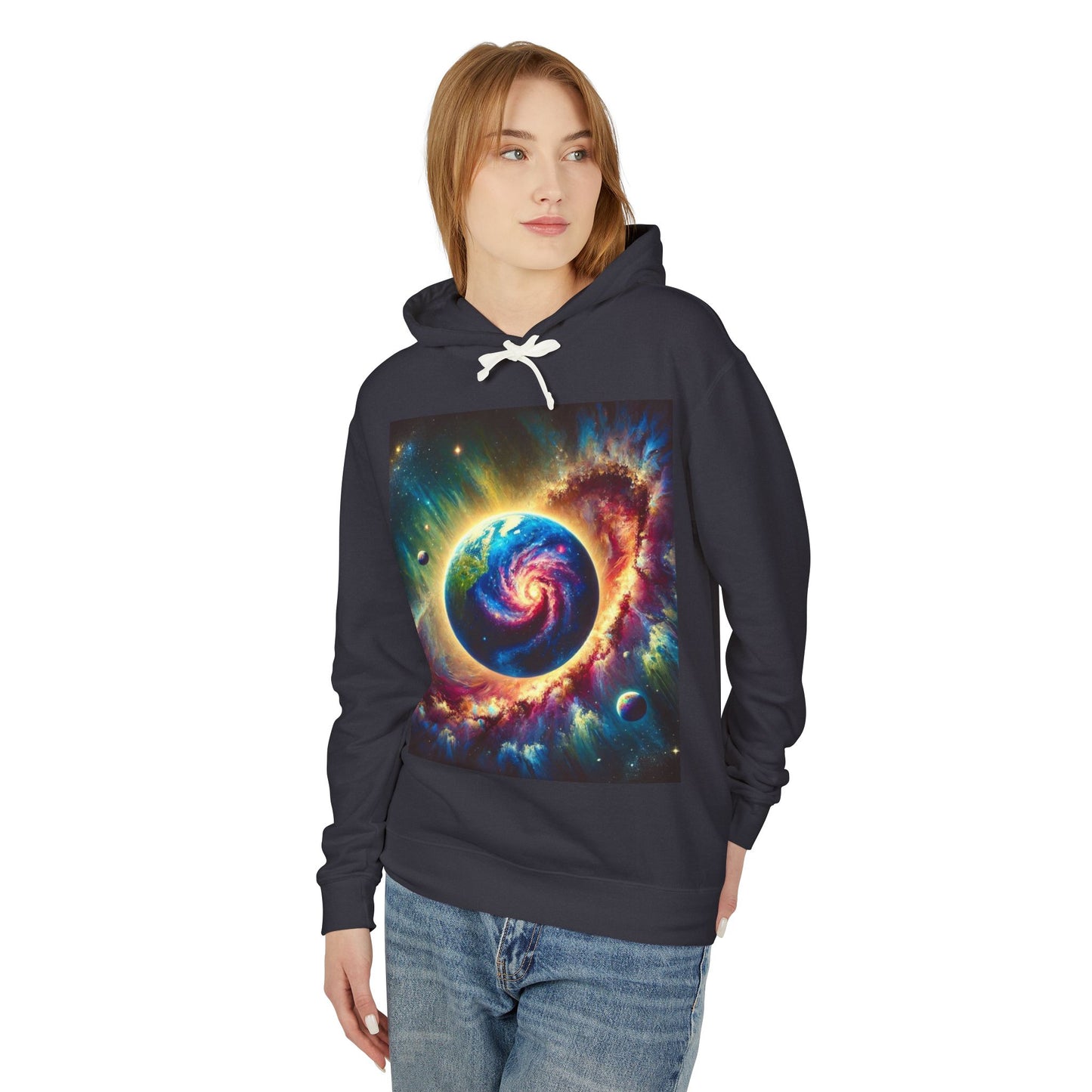 Rae-Dazzle Unisex Universe Hooded Sweatshirt