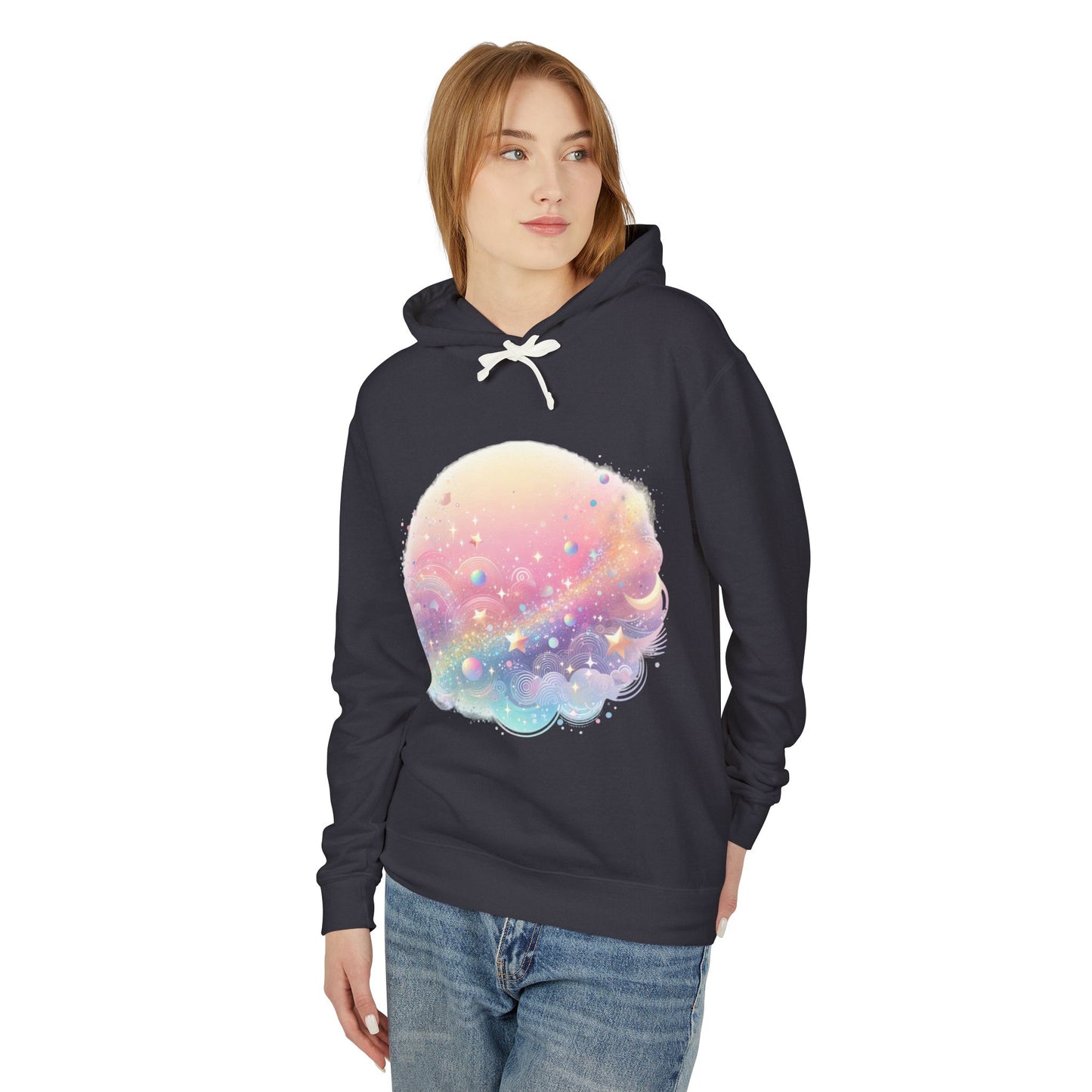 Rae-Dazzle Unisex Lightweight Hooded Sweatshirt