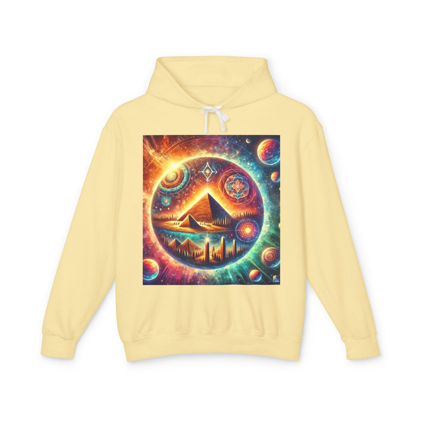 Rae-Dazzle Unisex Lightweight Hooded Sweatshirt