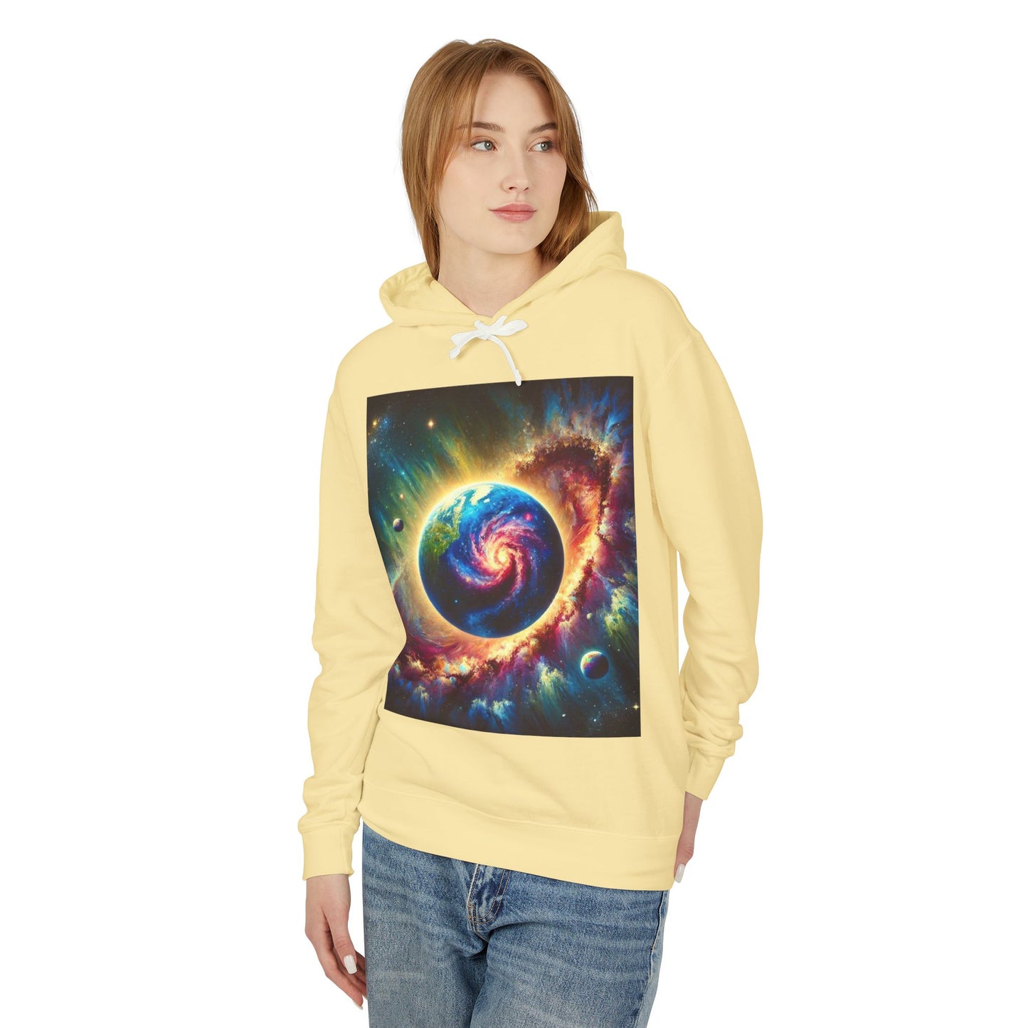 Rae-Dazzle Unisex Universe Hooded Sweatshirt