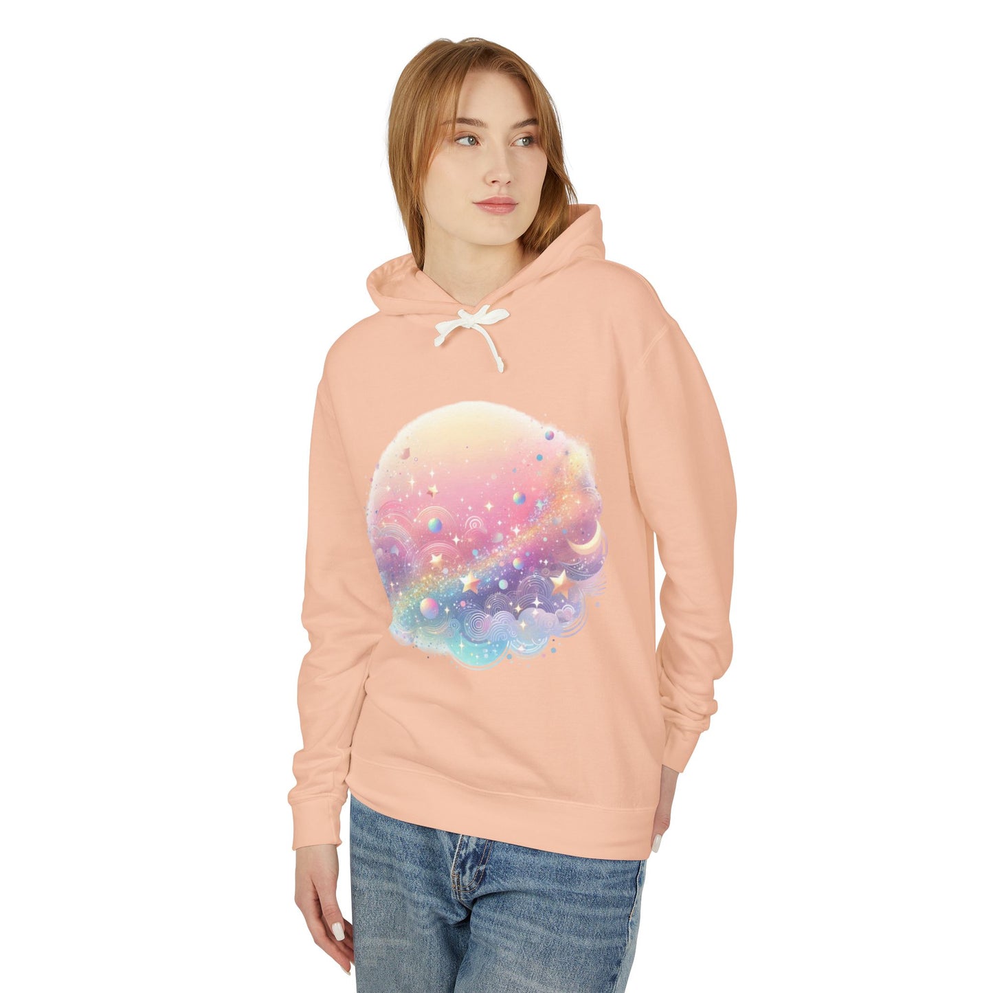 Rae-Dazzle Unisex Lightweight Hooded Sweatshirt